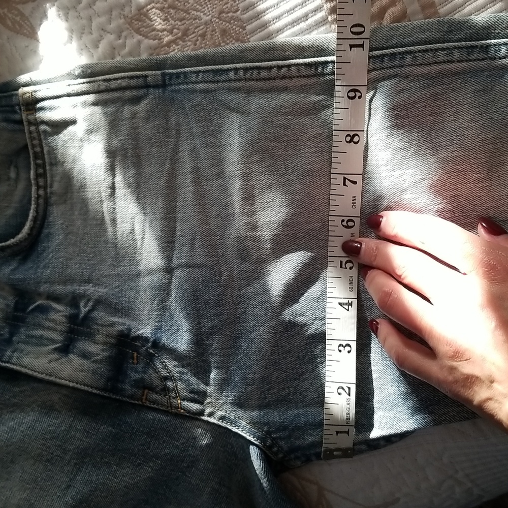 Golden Goose Thelma High Waist Carrot Leg Jeans Size 27 Blue - Picture 8 of 11